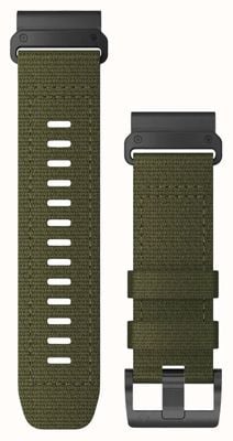 Garmin Somente pulseira de relógio Quickfit® 26, nylon verde ranger tático 010-13010-10