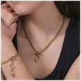 Olivia Burton Lock Heart Gold Plated Toggle Necklace 24100630 - vista alternativa 4