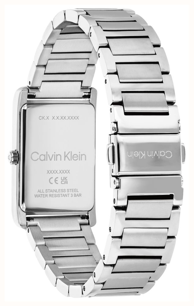 Calvin Klein Dapper Quartz (19x40mm) Blue Dial / Stainless Steel Bracelet 25200590 - vista alternativa 3
