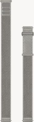 Garmin Quick Release Bands (18mm) Light Sand/French Grey ComfortFit Fabric - Strap Only 010-14400-00