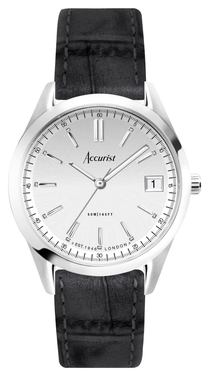 Accurist Ã  quartz Everyday (36 mm) cadran argentÃ© montre
