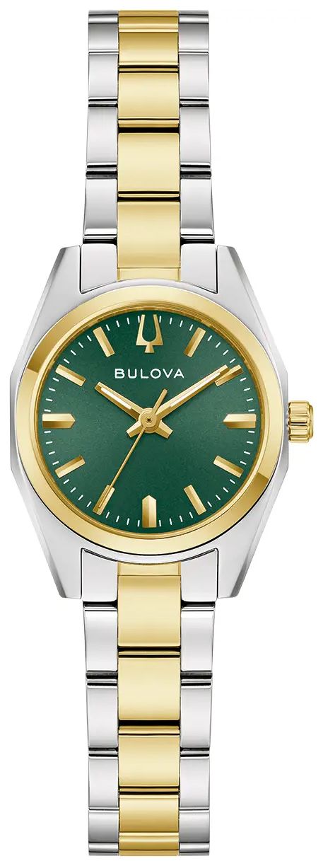 Bulova Ã  quartz Surveyor (22 mm), cadran vert / montre