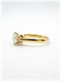 James Moore & Co Pre-Owned 18ct Yellow Gold 0.92ct Round Brilliant Cut Solitare Ring J63131 - vista alternativa 2