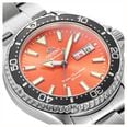 Orient Men's Automatic Dive Mako Kamasu Orange Sunburst Dial Stainless Steel Bracelet Sapphire Crystal RA-AA0826Y39B - vue alternative 2