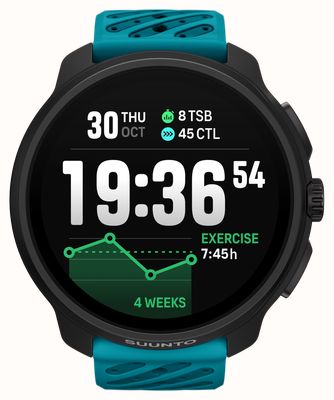 Suunto Montre de performance multisport Race 2 AMOLED (49 mm) bleu vague SS051242000