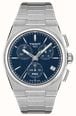 Tissot PRX Quartz Chronograph (41mm) Blue Dial / Stainless Steel Bracelet T1374171104100