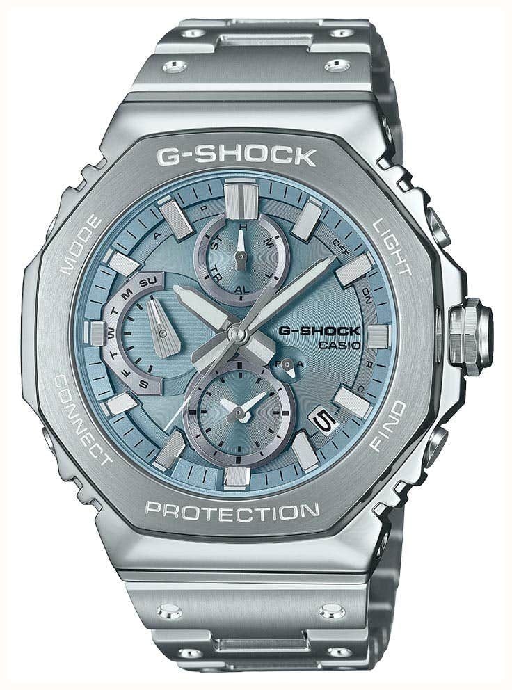Casio G-Shock Full Metal Chronograph (46.3mm) Ice Blue Dial