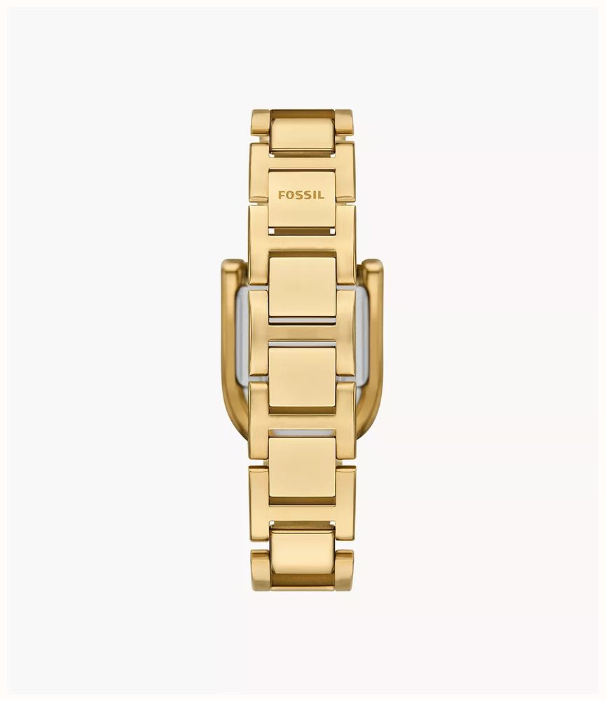 Fossil Harwell 28mm Three-Hand Gold-Tone Stainless Steel Watch ES5527 - alternate view 2