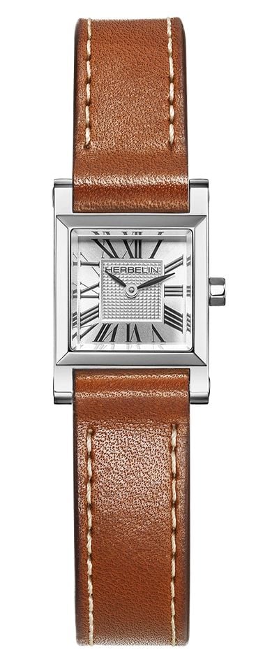 Herbelin AntarÃ¨s carrÃ©e Ã  quartz (19,4 mm), cadran montre
