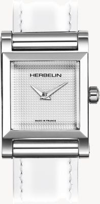 Herbelin Boitier de montre Antarès - cadran argent / acier inoxydable - boitier seul H17144AP02