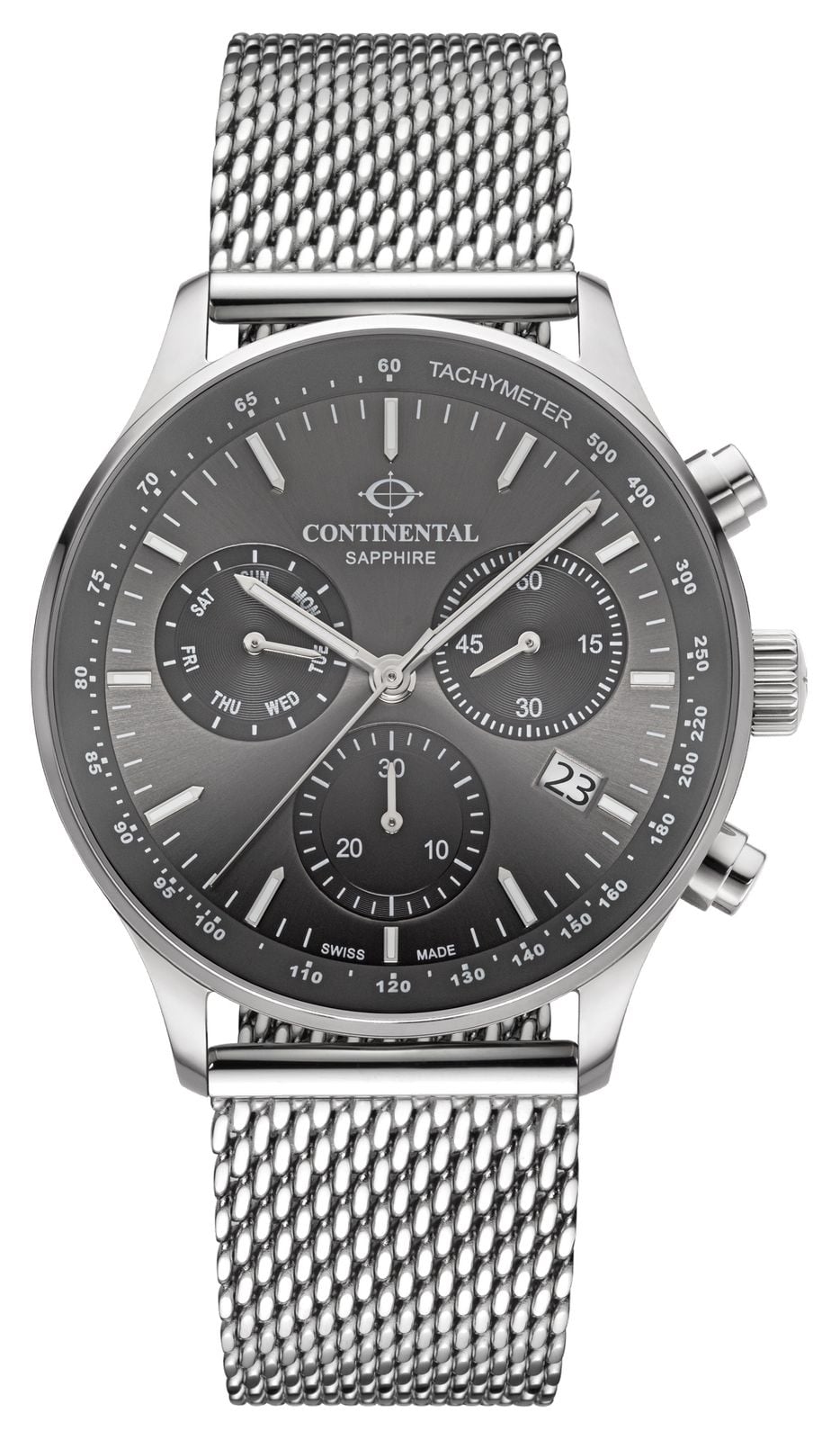 Continental Aviation Chronograph 43mm Grey Dial  Watch