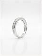 1ct Round Brilliant Natural Diamond 9ct White Gold Half Eternity Ring J48074 - alternatieve weergave 3
