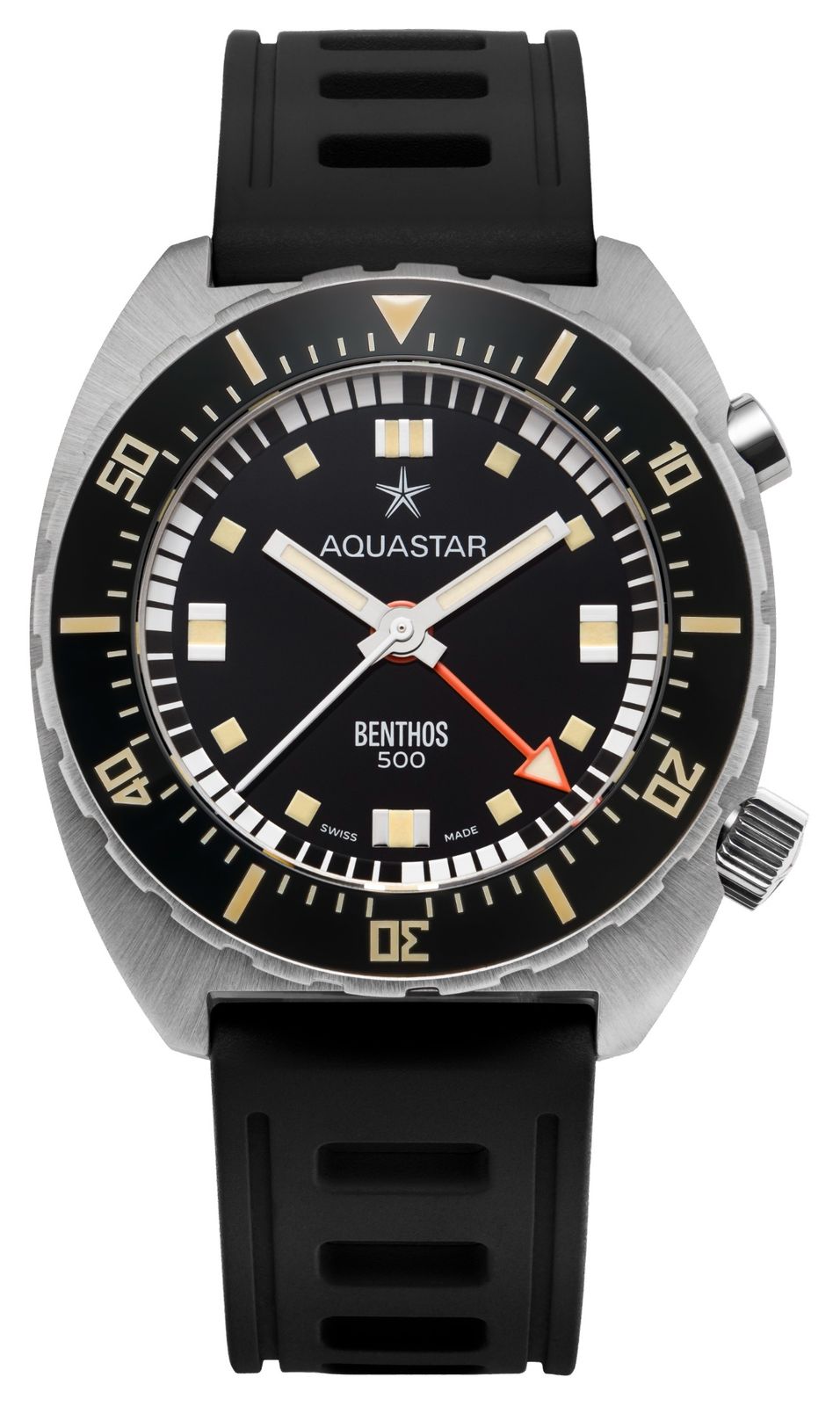 Aquastar Benthos 500 II Founders Edition  Central Chrono  Watch