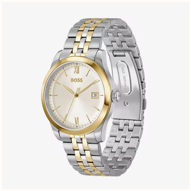 BOSS Langford 39mm White Mens BOSS Watch 1514358 - vista alternativa 2