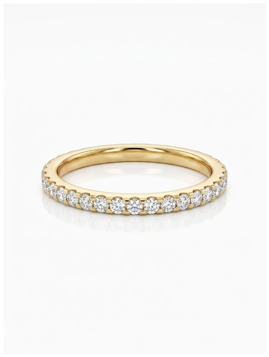 GEMEX 025ct Round Brilliant Natural Diamond 9ct Yellow Gold Jewellery