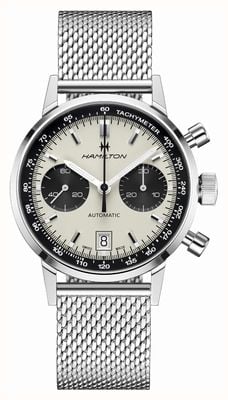 Hamilton Intra-matic Mesh Auto Chrono American Classic H38416111