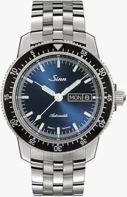Sinn 104 st sa ib | pulseira de aço inoxidável de elo fino 104.013 FINE LINK BRACELET