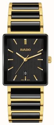 RADO Integral Diamonds Quartz (31.5mm) Black Lacquered Dial