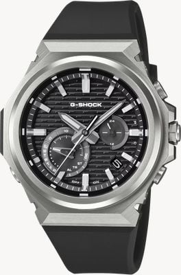 Casio G-Shock G-Steel GST-B1000 Series (44.2mm) Black 'Brick Pattern' Dial / Black Bio-Resin Band GST-B1000-1AER