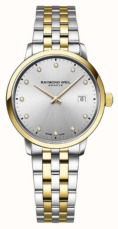 Raymond Weil toccata Voor Vrouwen Tweekleurig Roestvrij Staal 5985 STP 65081 First Class Watches NLD