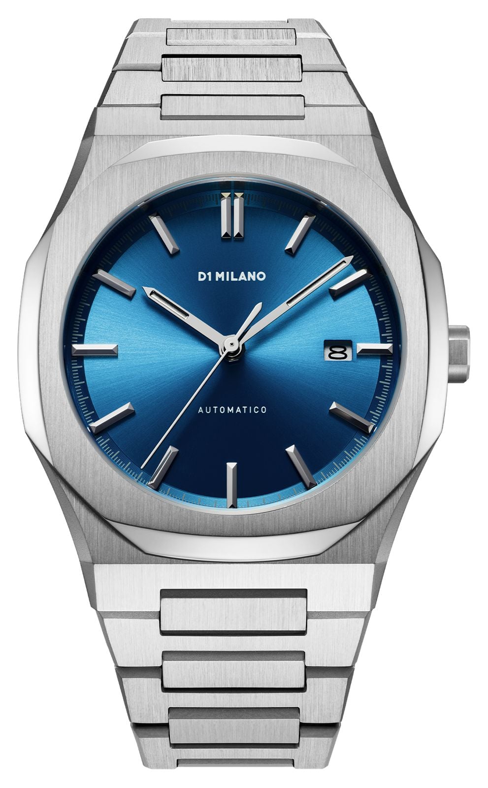 D1 Milano Automatico Classic (41,5 mm) cadran bleu soleill montre