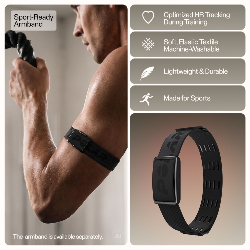 Polar Loop Black Cherry Magnetic Silicone - Screen-Free Wearable Health Band & Fitness Tracker Watch 920121267 - альтернативный вид 13