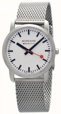 Mondaine Montre femme tout simplement élégante en acier inoxydable A400.30351.16SBZ