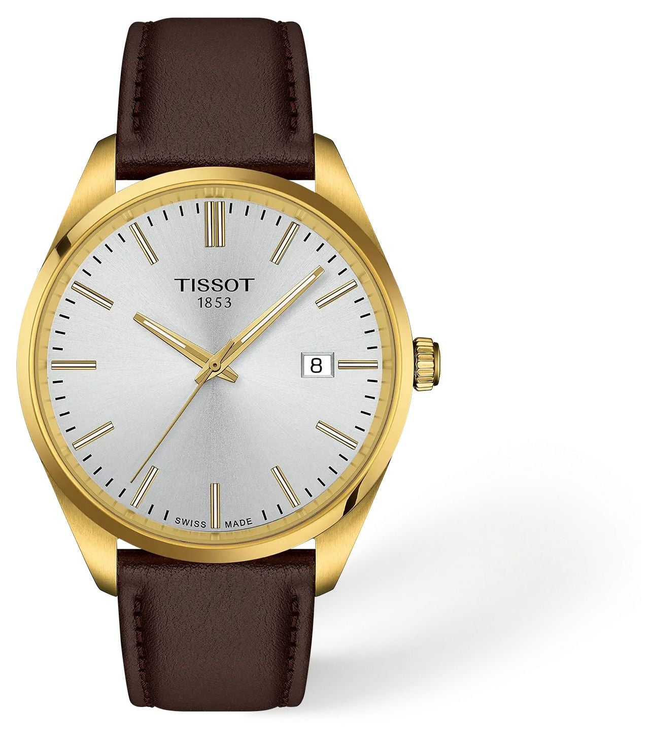 Tissot Pr 100 quartz (40 mm) cadran argentÃ© / bracelet en montre