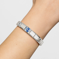 Nomination Classic World Map Heart Blue Enamel Sterling Silver Charm 330204/45 - alternative Ansicht 2