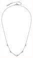 Olivia Burton Celestial Mini North Star and Moon Silver Tone Necklace 24100620 - vista alternativa 2