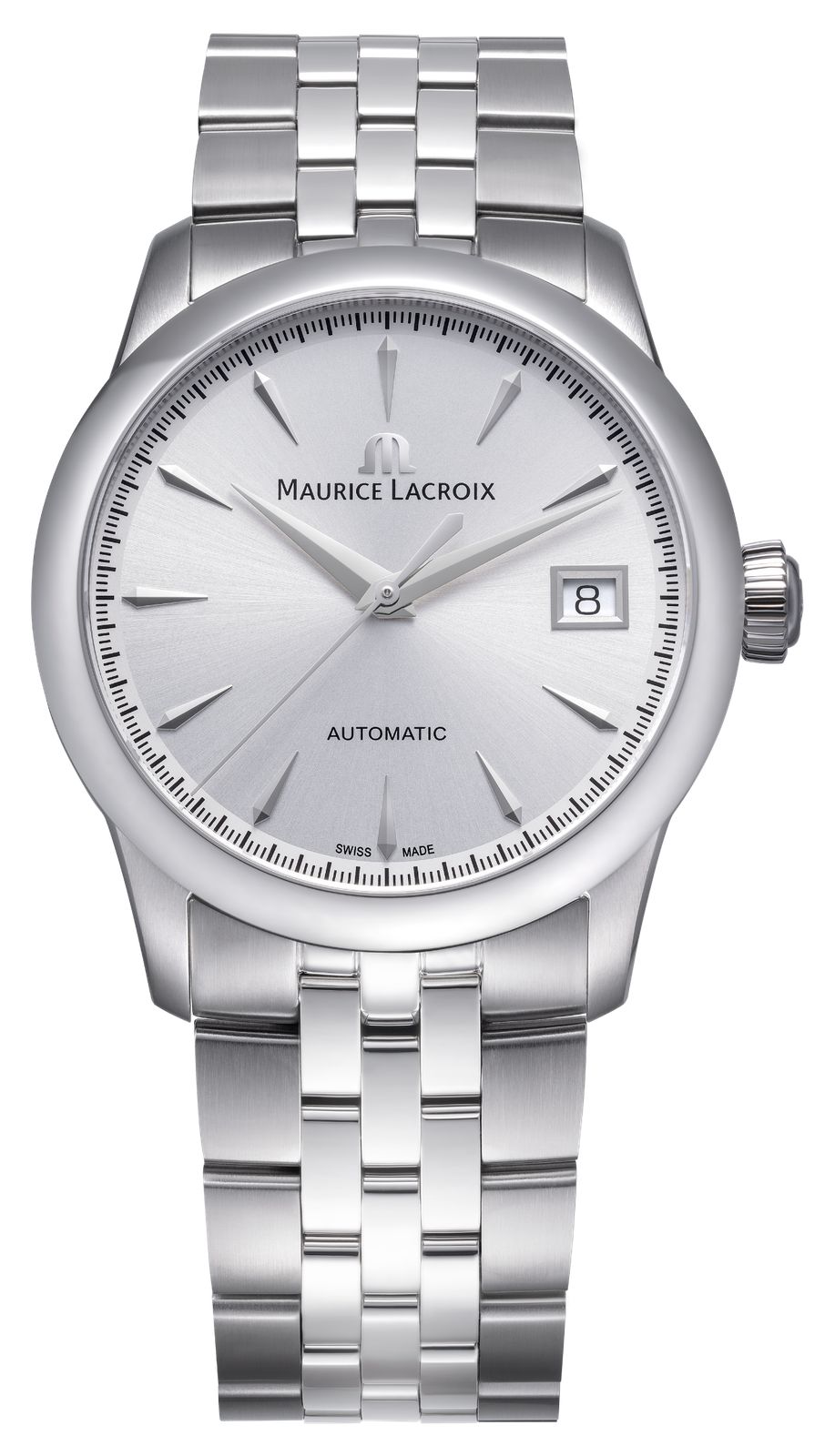 Maurice Lacroix 1975 Automatic (36mm) Silver Sun-Brushed Watch