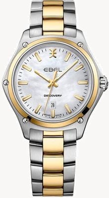 EBEL Discovery lady (33 mm) esfera de nácar / oro de 18 quilates y acero inoxidable 1216549