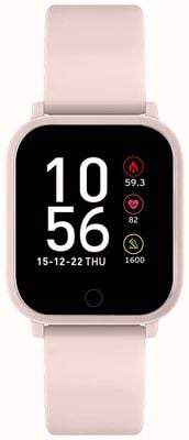 Reflex Active Multifunktions-Smartwatch der Serie 10 (36 mm), digitales Zifferblatt / rosafarbenes Silikon RA10-2111