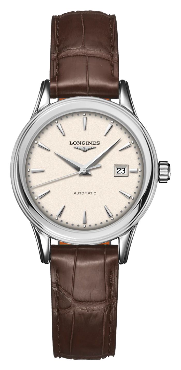 LONGINES automatique phare (30 mm) cadran beige / montre