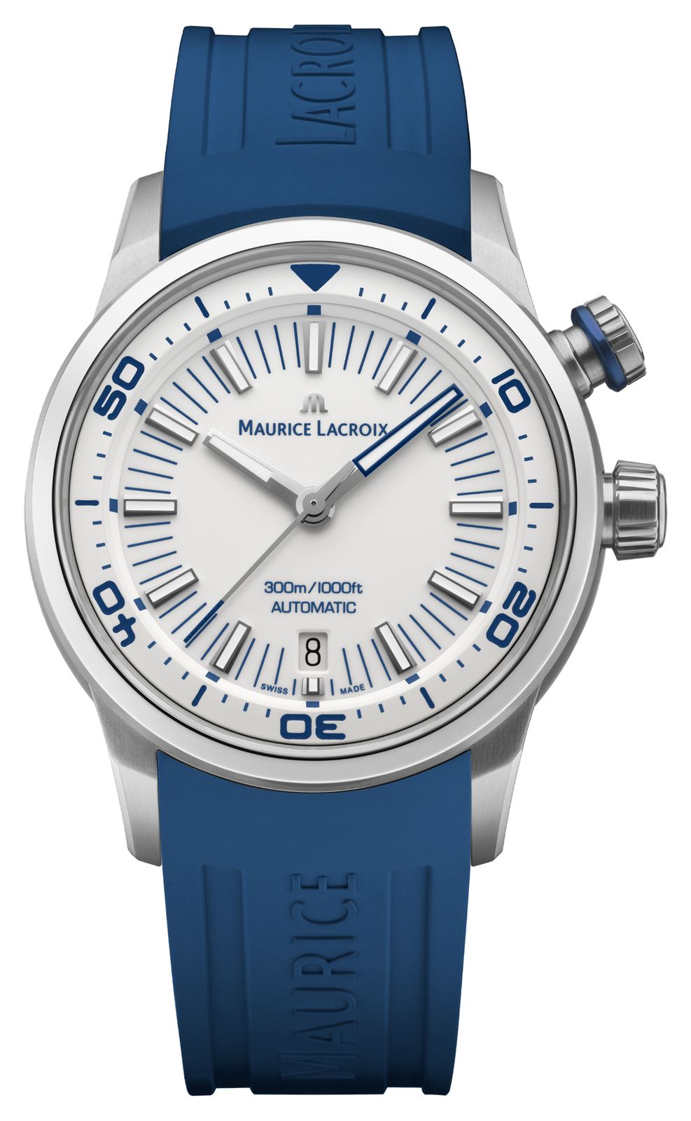 Maurice Lacroix Pontos S Diver Automatic (42mm) White Dial Watch