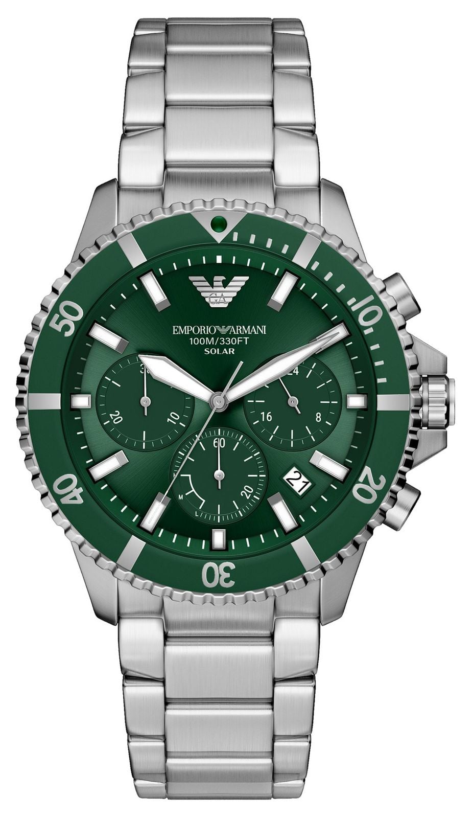 Emporio Armani Chronographe World Explorer (43 mm) cadran montre