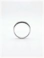 0.52ct Princess Natural Diamond 9ct White Gold Half Eternity Ring LFS1700-W - vue alternative 3