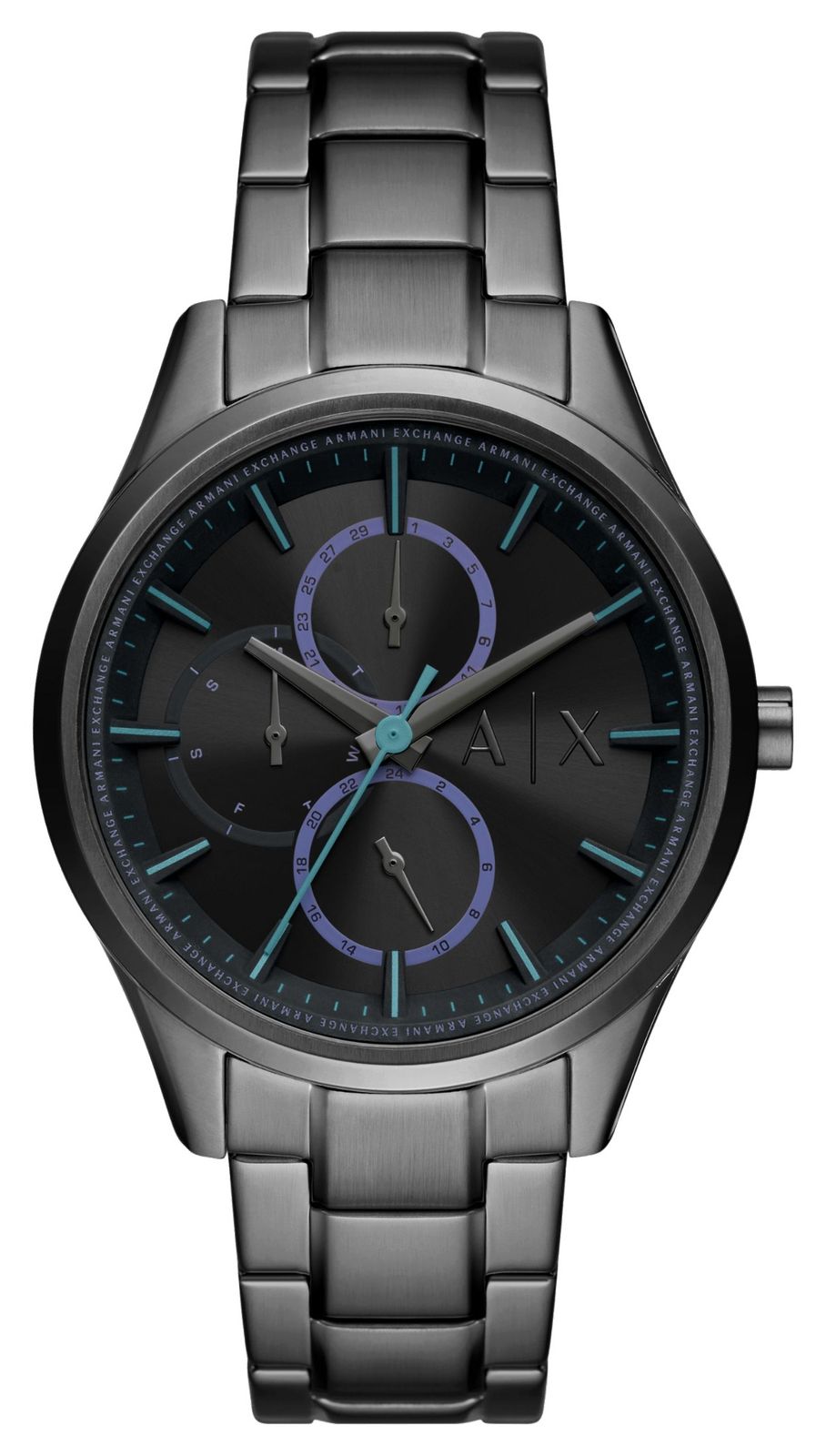 Armani Exchange Herrenuhr (42 mm) mit schwarzem Zifferblatt uhr-image-137587
