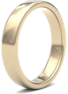 James Moore & Co | 18ct 黄金 | 4毫米 | 中号 | 软场尺寸 | ag_4gms-18y AG_4GMS-18Y