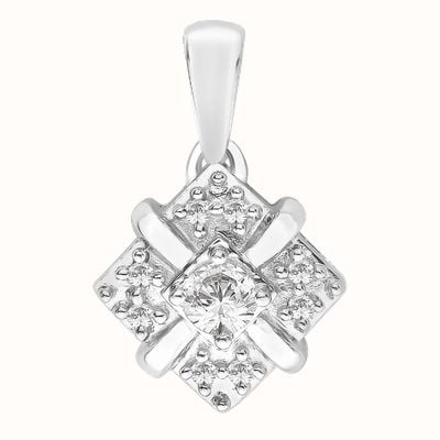 Perfection Crystals Fancy Cluster Pendant (0.25ct) P3254-SK