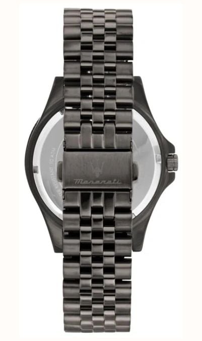 Maserati Dark Edition SFIDA 44mm Mens Gun Metal Bracelet Watch R8853154003 - alternate view 3