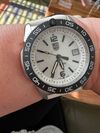Customer picture of Luminox パシフィックダイバーリップル（39mm）マザーオブパール文字盤/ホワイト+ピンクラバーストラップ XS.3128M.SET