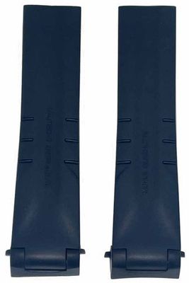 Mühle Glashütte STRAP ONLY For M1-28-62-KB - Blue Rubber M1-28-62-KB STRAP ONLY