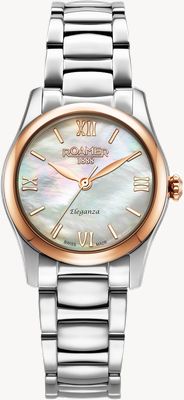 Roamer Eleganza quartz (32 mm) cadran nacre / bracelet en acier inoxydable 974847 49 20 20