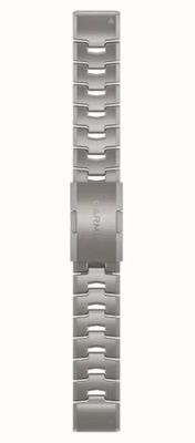 Garmin Apenas pulseira de relógio Quickfit 22, pulseira de titânio ventilada ex-display 010-12863-08 EX-DISPLAY