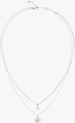 Guess Guess Jewellery Womens Double Bloom Necklace UBN06468RH