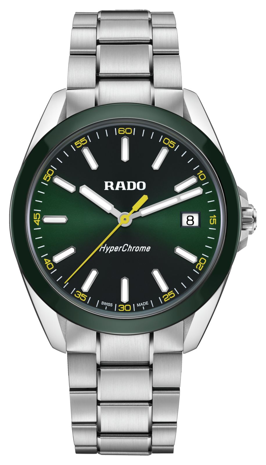 RADO Quartz hyperchrome (41,5 mm) cadran vert soleillÃ© / montre