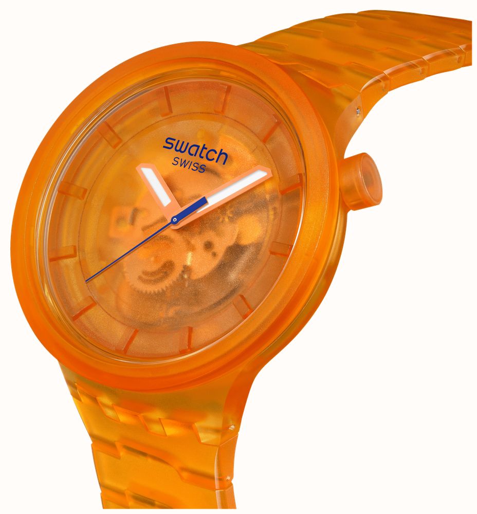 Swatch ORANGE JOY (47mm) Orange Dial / Orange Bio-Sourced