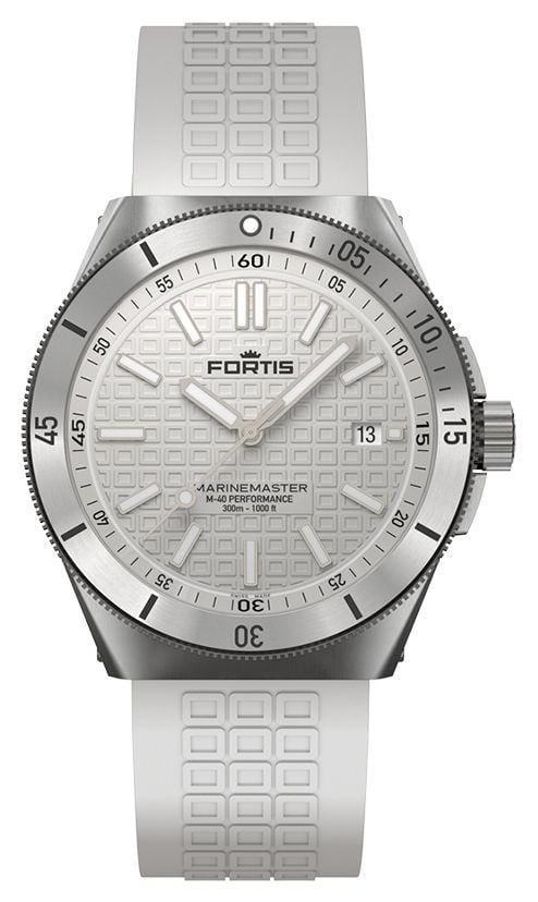 FORTIS Bracelet en caoutchouc ultra-souple Marinemaster m-40 montre-image-122744