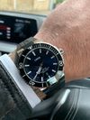 Customer picture of ORIS Aquis Date Automatic (43.5mm) Blue Dial / Blue Rubber Strap 01 733 7730 4135-07 4 24 65EB